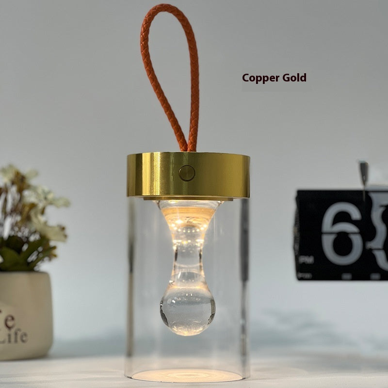Stalactite Water Drop Charging Portable Outdoor Camping Night Light