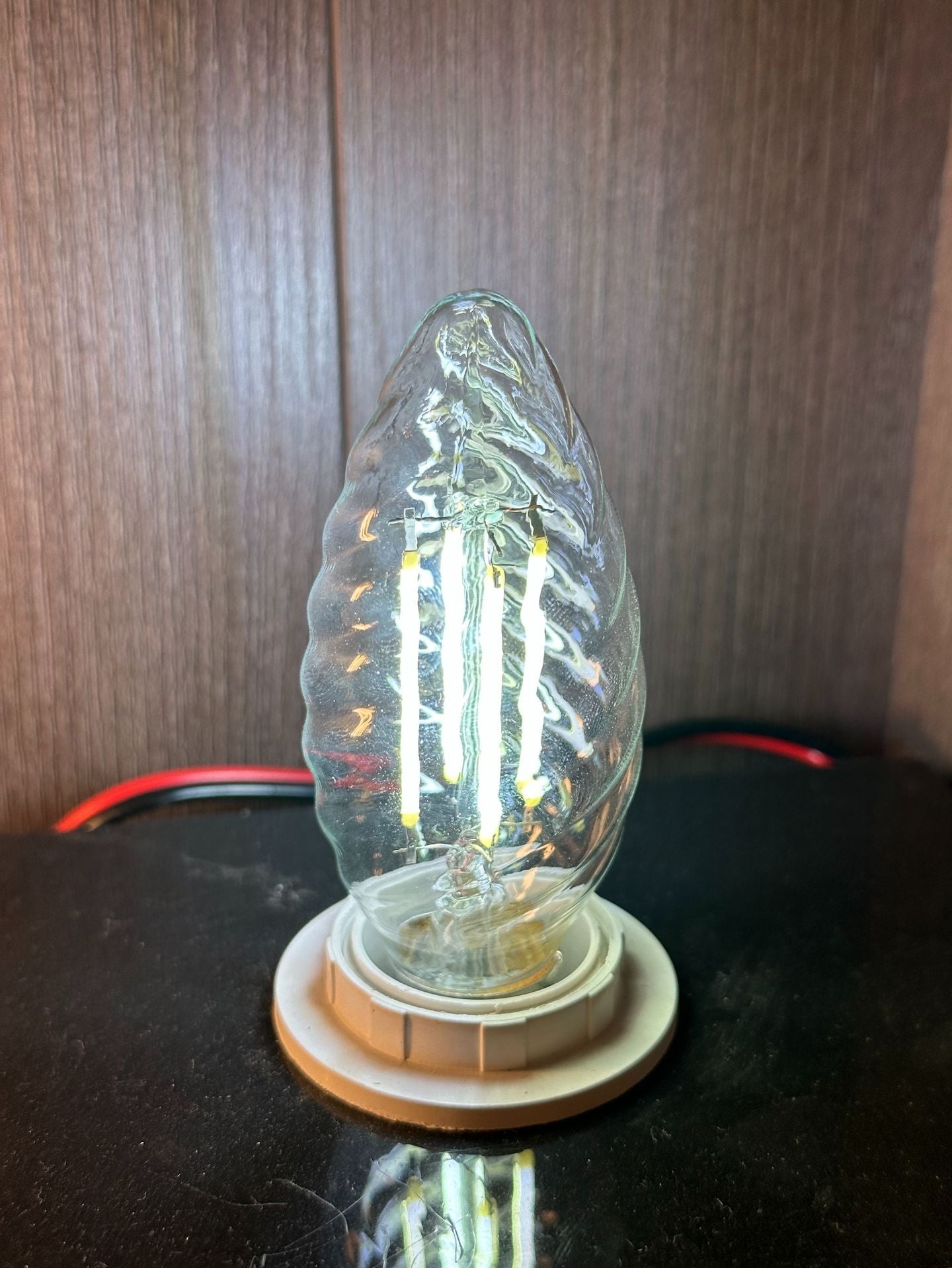 Threaded Ice Cream Bulb Jewelry Decoration