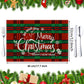 Christmas Cotton Waterproof Linen Insulated Placemats