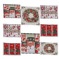 Christmas Home Decoration Products Knitted Cloth Placemats