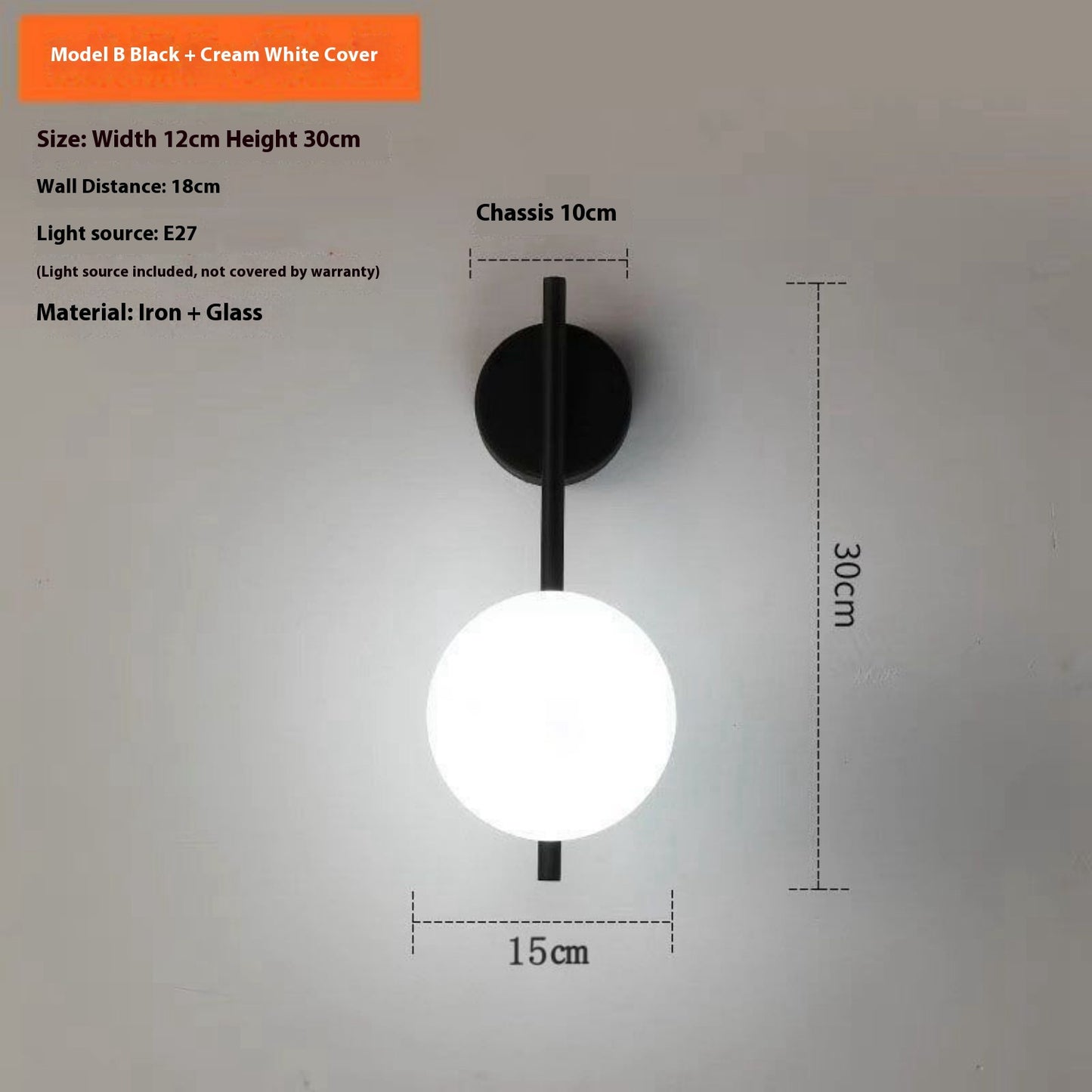 Balcony Stairs Aisle Wall Nordic Lamps