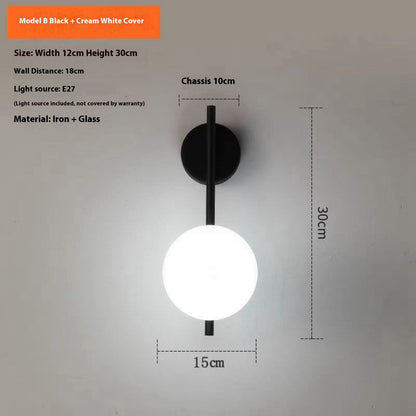 Balcony Stairs Aisle Wall Nordic Lamps