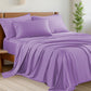 6pcs Bed Sheet Sets Blend Rayon Derived From Bamboo