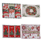 Christmas Home Decoration Products Knitted Cloth Placemats